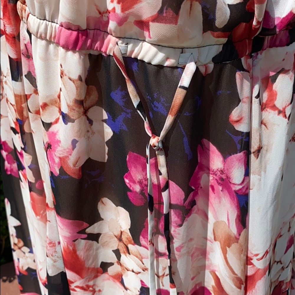 Lane Bryant Women’s Pink Floral Print Dress - Picture 8 of 8